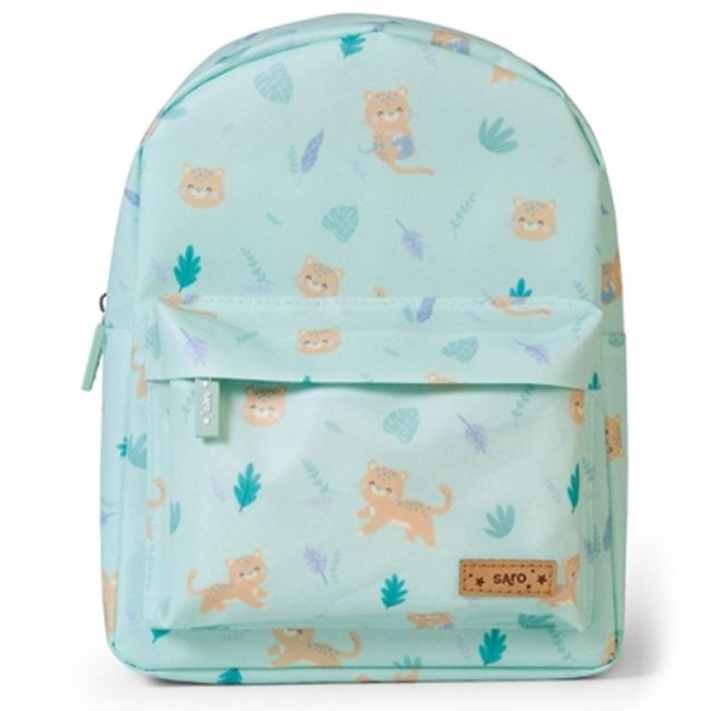 MOCHILA INFANTIL JUNGLE CHEETAHS CAÇA VERDE