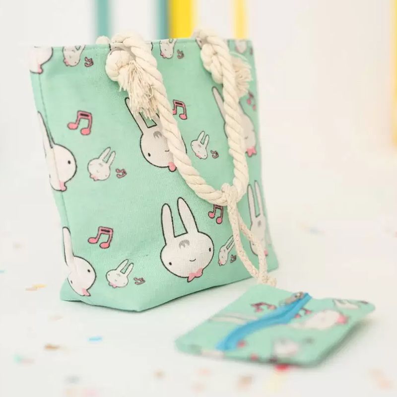 Bolsa de Playa Piscina Summer Bag Rabbit 26X2X20 - CROCHETTS