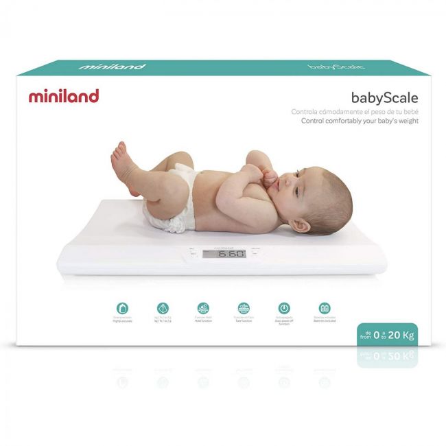 Báscula de baño para bebés Miniland Babyscale