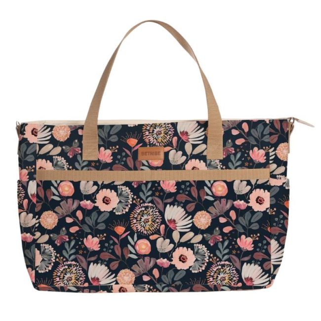 BOLSO GEMELAR INDIGO BEIGE