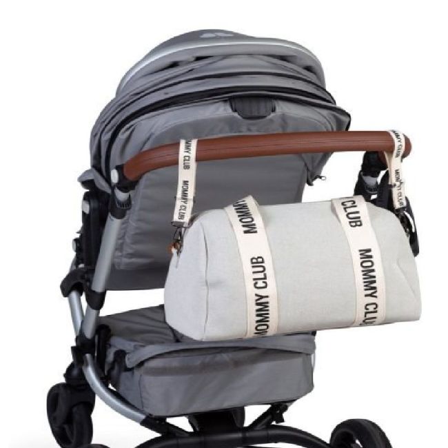 Bolsa Mommy Club Signature Branca Quebrada