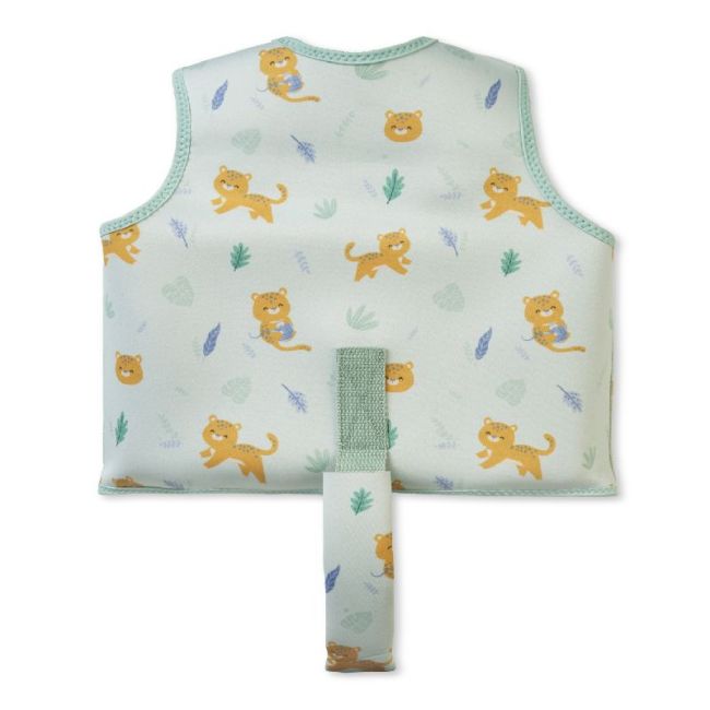 Chaleco Flotador De Aprendizaje M 3-6 Años - Verde Caza