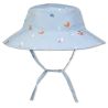 Gorro Con Proteccion Solar 6-18 Meses - Azul
