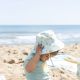 Gorro Con Proteccion Solar 0-6 Meses Verde Caza