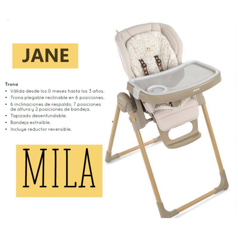 Trona Mila Evolutiva con Reductor Star - JANE