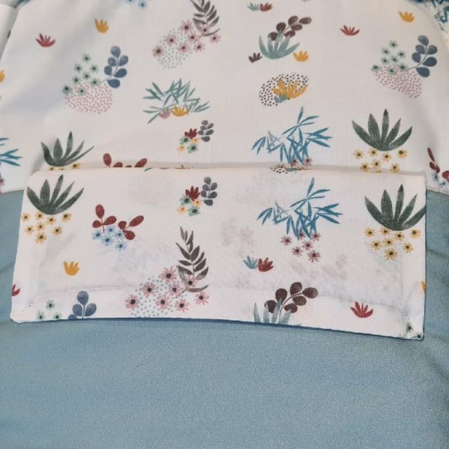 Colchoneta Reversible Estampada Pitusas - Verde