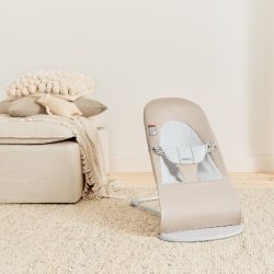 Hamaca Balance Soft Tejido Jersey - Beige/Gris