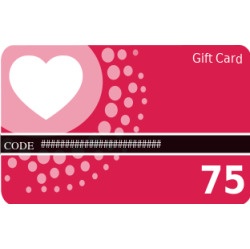 Tarjeta regalo 75
