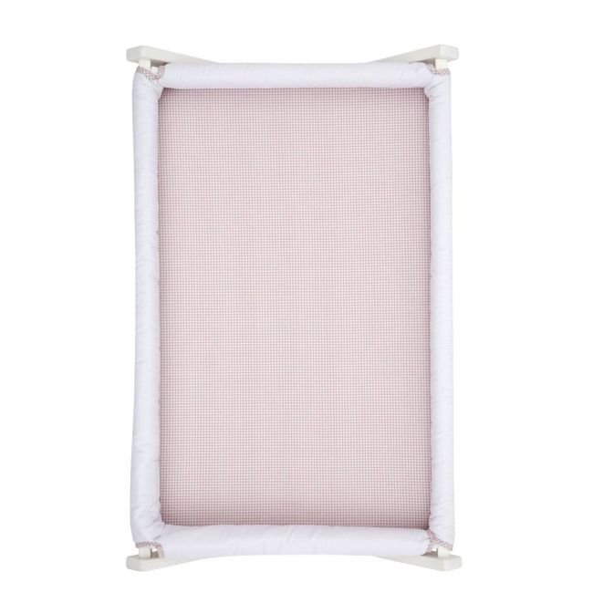 Lençol de Berço Pack 2 Unidades 50X82X10 Cm Mini Windsor Rosa