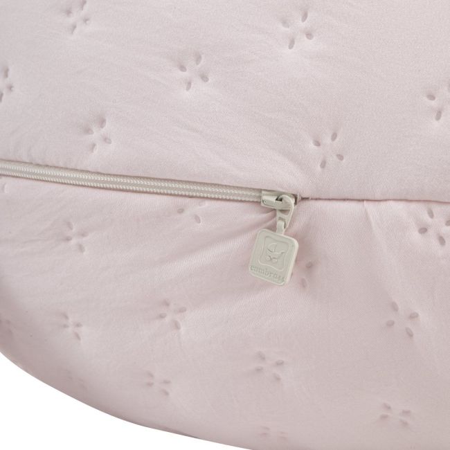 Almofada de Amamentação Luna 80X185X16 Cm Soft Rosa