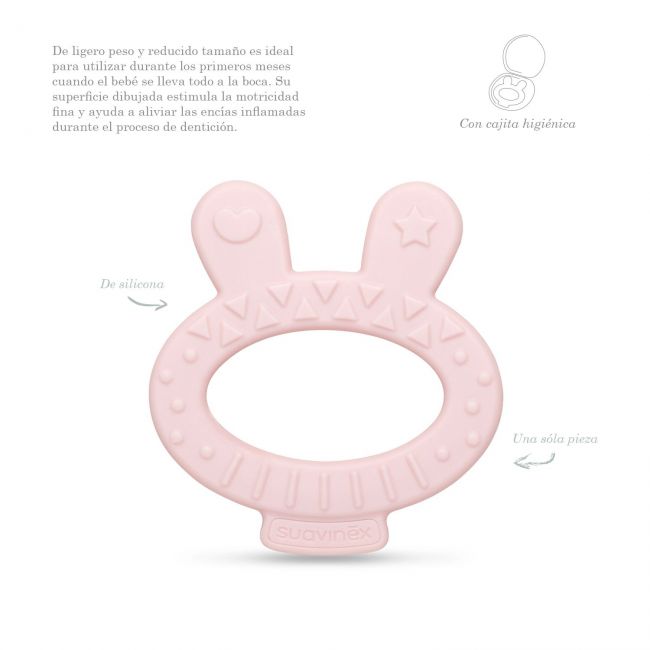 Set Hygge +0M (Chupete + Clip + Mordedor + Cajita) Rosa