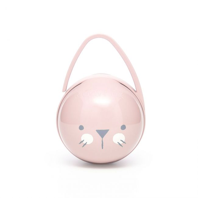 Portachupetes Duo 0m+ Hygge Rabbit Rosa