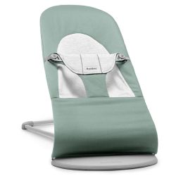 Hamaca Balance Soft Tejido Woven Salvia Babybjörn - Claro/Gris