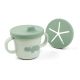 FOODIE TAZA C/ASAS Y SNACKS CROCO VERDE