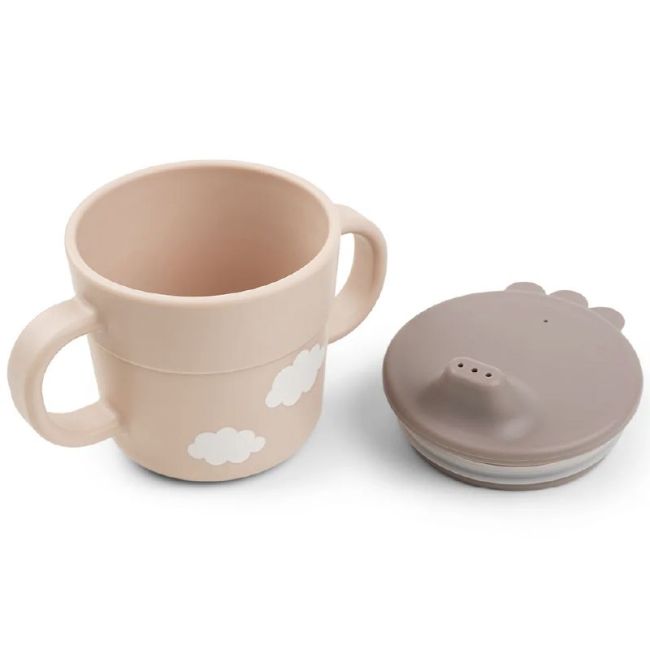 Defina Conjunto de Jantar Foodie First Meal Happy Clouds - Rosa