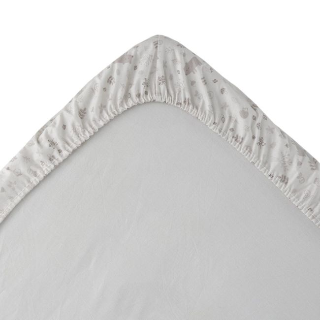 Bajera Berço 60 Pack 2 ud. 60X120X17 Cm Abeto Bege