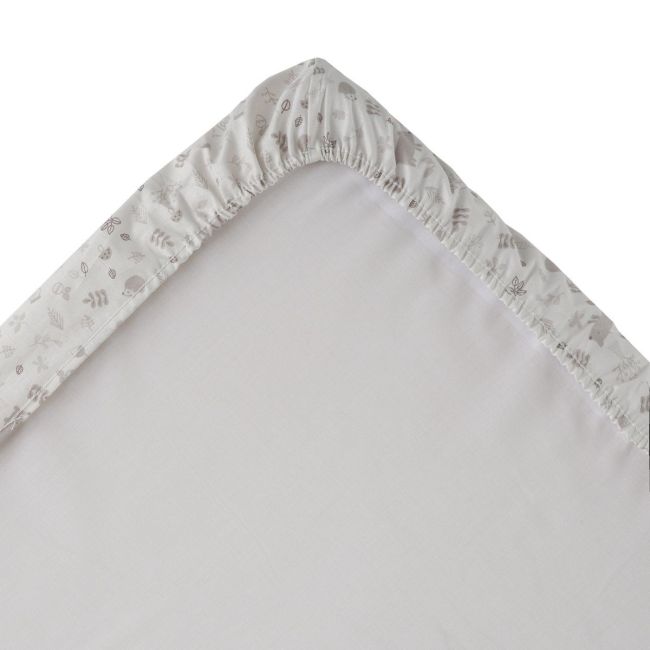 Bajera Minicuna Pack 2 ud. 50X82X10 Cm Abeto Bege