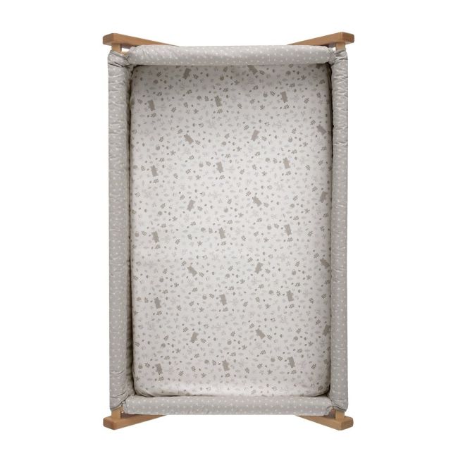 Bajera Minicuna Pack 2 ud. 50X82X10 Cm Abeto Bege