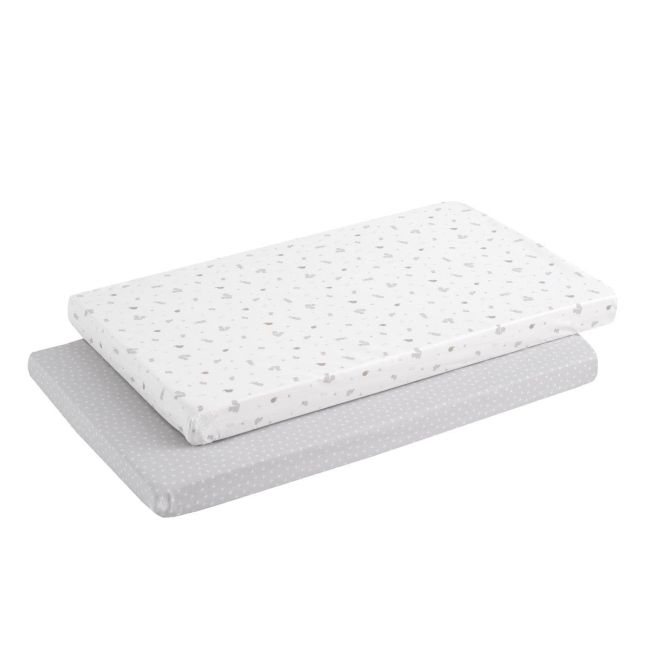 Bajera Minicuna Pack 2 ud. 50X82X10 Cm Ardi Gris