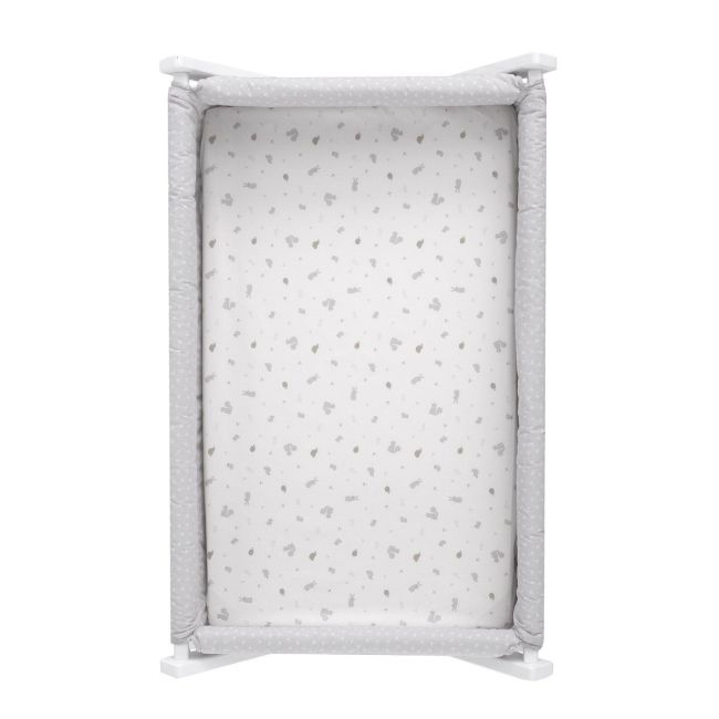Bajera Minicuna Pack 2 ud. 50X82X10 Cm Ardi Cinza