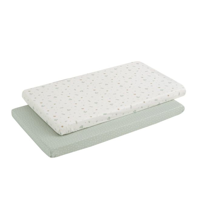 Bajera Minicuna Pack 2 un. 50X82X10 Cm Ardi Verde