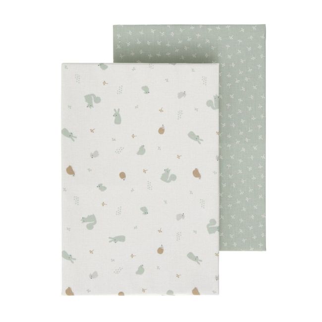Bajera Minicuna Pack 2 un. 50X82X10 Cm Ardi Verde