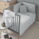 Juego 2 Piezas Colcha I-V. Cuna 60 Ardi Gris 60X120X3 Cm
