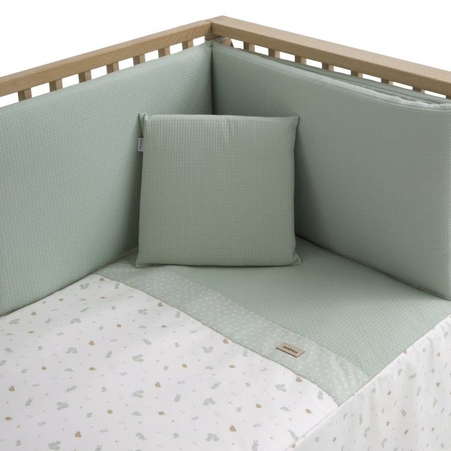 Juego 2 Piezas Colcha I-V. Cuna 60 Ardi Verde 60X120X3 Cm