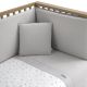 Juego 2 Piezas Funda Nordica Cuna 70 Ardi Gris 110X170X3 Cm