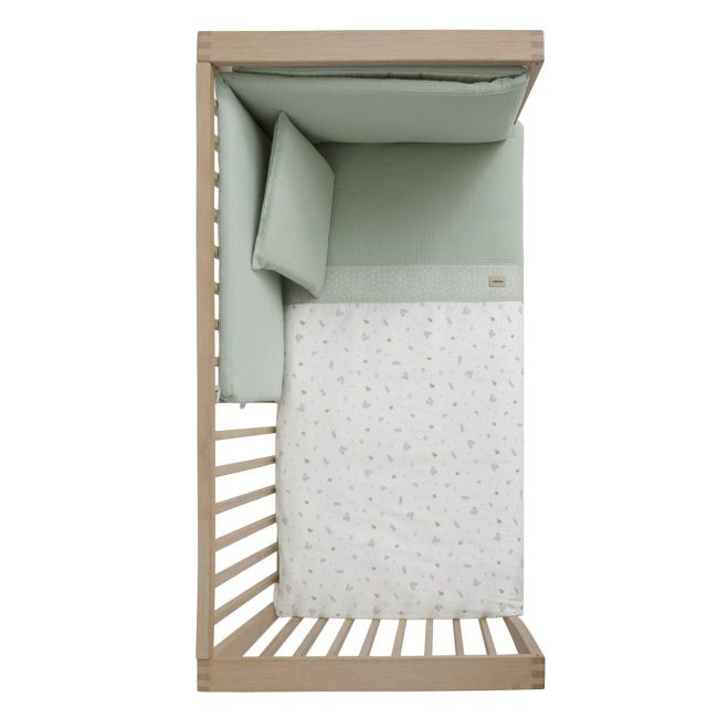 Juego 2 Piezas Funda Nordica Cuna 70 Ardi Verde 110X170X3 Cm