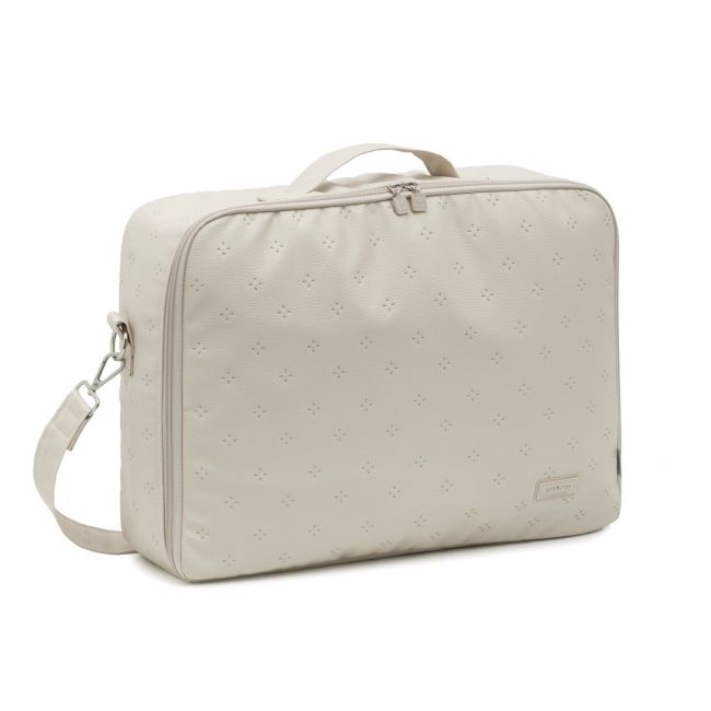 Maleta Clinica Spring Crema 12X47X36 Cm