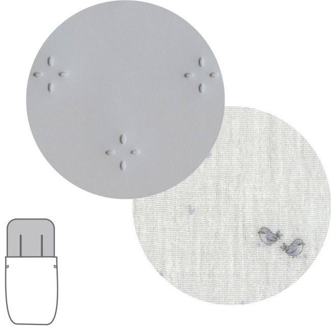 Saco Silla Tokyo Twin Gris 43X92X5 Cm