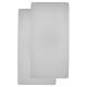 Sabana Bajera Ajustable Cuna 60 Pack 2 60X120 Cm Me-Uni Light Grey