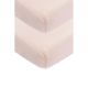Sabana Bajera Ajustable Cuna 60 Pack 2 60X120 Cm Me-Uni Soft Pink