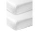 Sabana Bajera Ajustable Cuna 60 Pack 2 60X120 Cm Me-Uni White