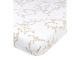 Sabana Bajera Ajustable Minicuna 40X80/90 Cm Me-Branches Sand