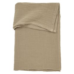 Sabana Minicuna/Moises Muselina Lav 75X100 Cm Me-Uni Taupe