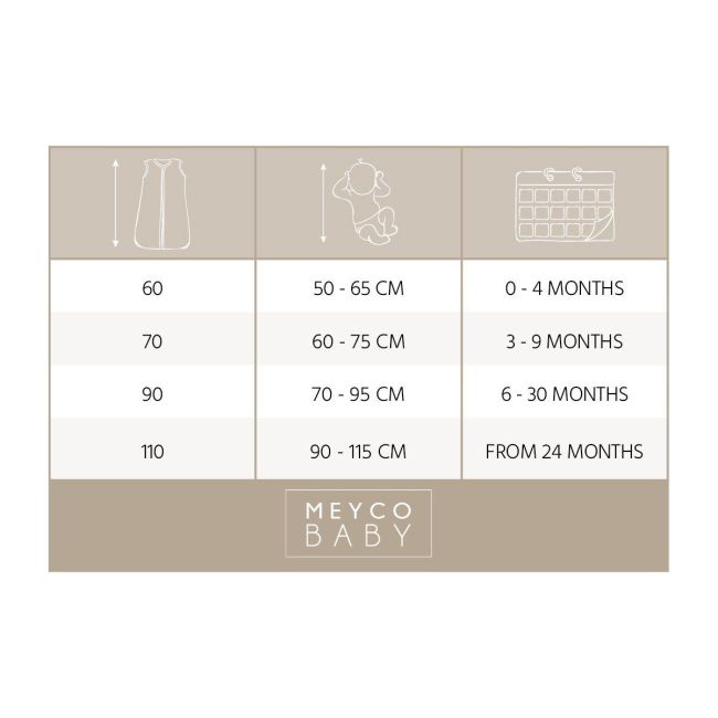 Saco de Dormir Com Mangas Canale Tog 1.0 70 Merib Mini Spot Toffee Melange