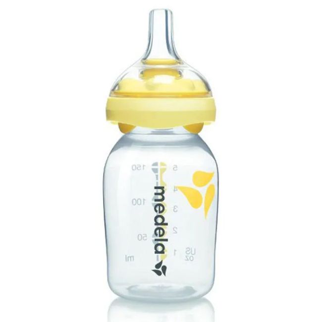 GARRAFA-MAMADEIRA 150ML PARA LEITE MATERNO C/ CALMA 164513.5