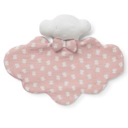 Doudou Nube Rosa Multi Osos Muselina