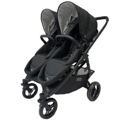 Silla de Paseo Gemelar Reversible Snap Ultra Duo Black Liquiorice