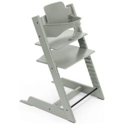 Trona Stokke Tripp Trapp Terracotta con Baby Set y Bandeja