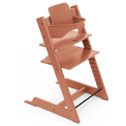 Trona Stokke Tripp Trapp Rosa Sereno con Baby Set y Bandeja