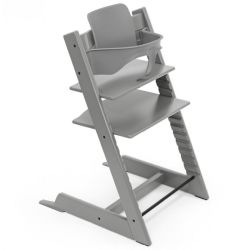 Trona Stokke Tripp Trapp Gris Tormenta con Baby Set