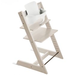 Trona Stokke Tripp Trapp Blanqueada con Baby Set