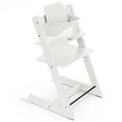 Trona Stokke Tripp Trapp Blanca con Baby Set