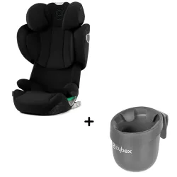Silla de Coche Cybex Solution T I-Fix Sepia Black + Portavasos