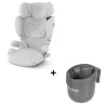Solution T I-Fix Plus Platinum White Light Grey + Portavasos