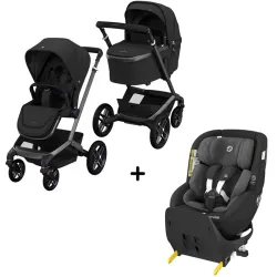 Pack Carrito Maxi Cosi Fame Twillic Black + Mica Pro Eco de Regalo