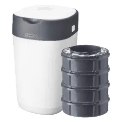 Contenedor Twist & Click + Kit 4 Recambios Tommee Tippee
